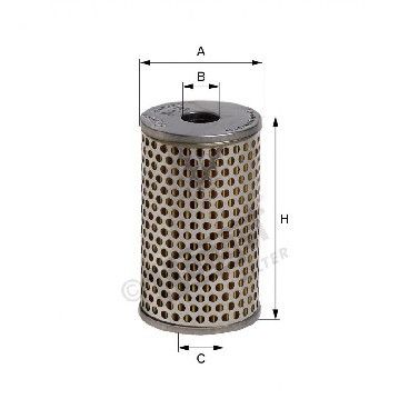 Фильтр гидроусилителя Mercedes Benz ОМ900/904 96->, Hengst, E10H02,