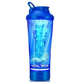Шейкер спортивний електричний VOLTRX VortexBoost 600 мл. Tritan Blue (Vortex_Blue)