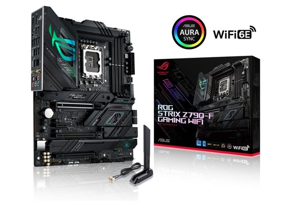 Материнcька плата ASUS ROG STRIX Z790-F GAMING WIFI s1700 Z790 4xDDR5 M.2 HDMI-DP Wi-Fi BT ATX (90MB1CP0-M0EAY0) | Зображення 8