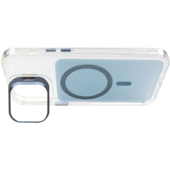 Чохол TPU+PC Jewel Sparkle with Magnetic Fit для Apple iPhone 15 (6.1") Aqua Blue | Зображення 5