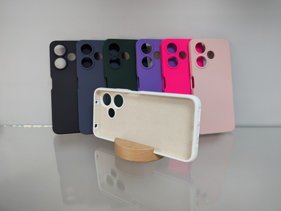 Чохол Redmi 13 4G / Poco M6 Протиударний софт тач білий | Зображення 3