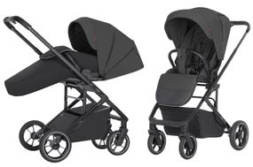 Коляска прогулянкова CRL-5508 "Alfa" Graphite Grey BF CARRELLO