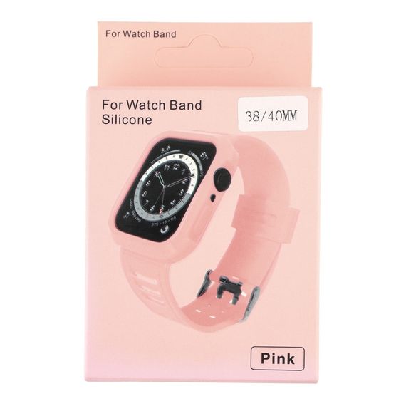 Ремінець для Apple Watch Band Silicone Shine + Protect Case 40/41 mm | Зображення 5