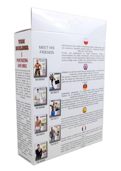 Надувна лялька - Tom Builder Male Doll Sex Aura | Зображення 5