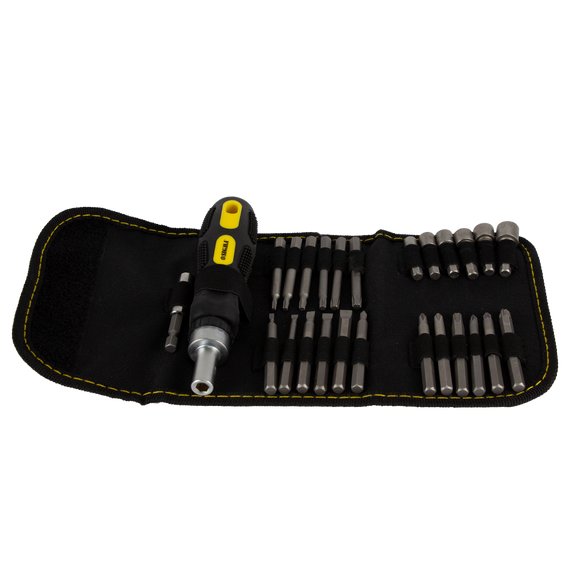 Викрутка Sigma + біти 18 шт + торцеві насадки 6 шт CrV 4002111 | Зображення 1