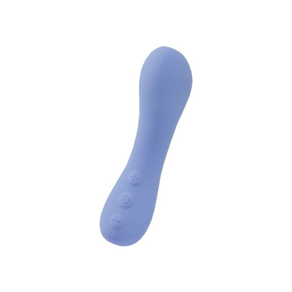 Міні-вібратор Sweet Em mini G-Curve для точки G, блакитний, 12,6 × 4 см Sex Aura | Зображення 1