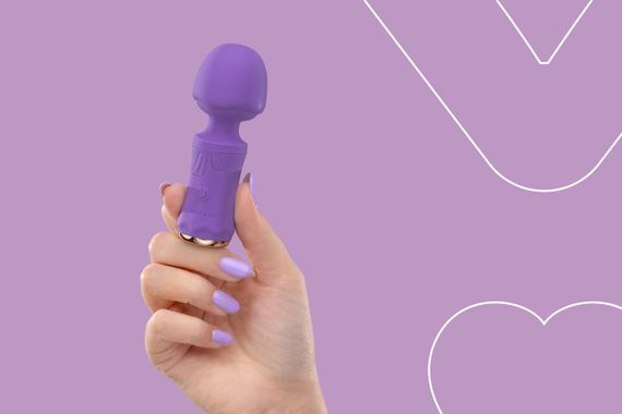 Мінівібромасажер FairyGasm SecretFuntasy violet Sex Aura | Зображення 7
