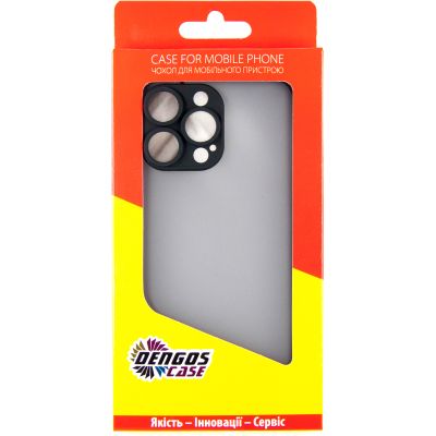 Чехол для мобильного телефона Dengos Matte iPhone 14 Pro Max (black) (DG-TPU-MATT-126) | Зображення 4