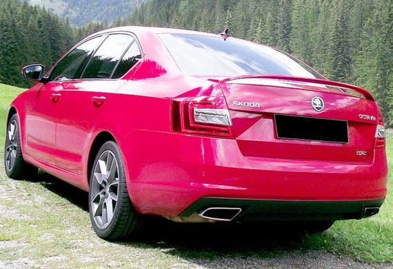 Спойлер DPT RS-Style (Під фарбування) для Skoda Octavia III A7 2013-2019 рр | Зображення 1