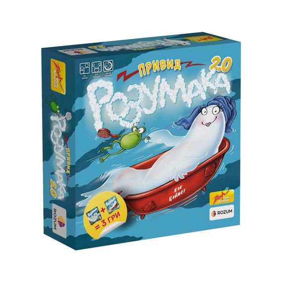 Настольная игра "Призрак Умник 2.0" R006UA украинская локализация