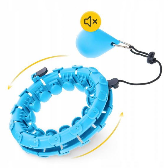 Обруч (хулахуп) масажний 4FIZJO з обтяженням 4FJ0649 (P-5907739316837) | Зображення 6