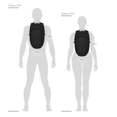 Рюкзак туристичний Pacsafe Eco 18L чорний (41102138) | Зображення 7