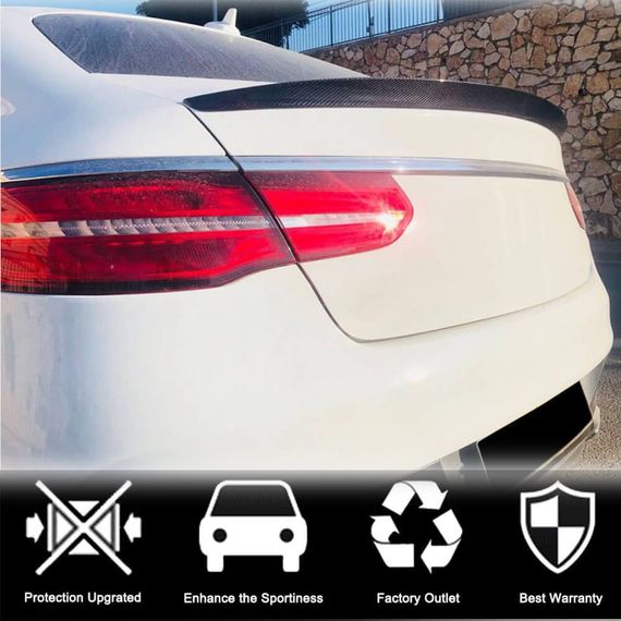 Спойлер V2 (Карбон) для Mercedes GLE coupe C292 2015-2019 гг | Зображення 2