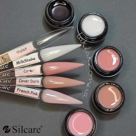 Набор гелей для наращивания ногтей Польша №1 по 5мл (5шт)