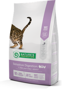 Nature's Protection Sensitive Digestion Сухий корм для котів з чутливим травленням 7 кг