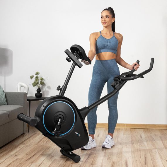 Велотренажер Gymtek XB1400 магнітний синій | Зображення 7