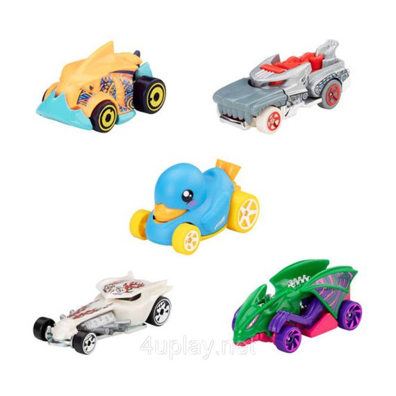 Hot Wheels Street Beasts Набор из 5-ти машинок Хот Вилс Уличные чудовища | Зображення 1
