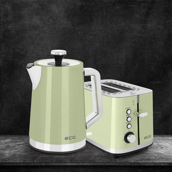 Електрочайник EСG RK 1766 Vintage Olive 1.7 л оливковий | Зображення 9
