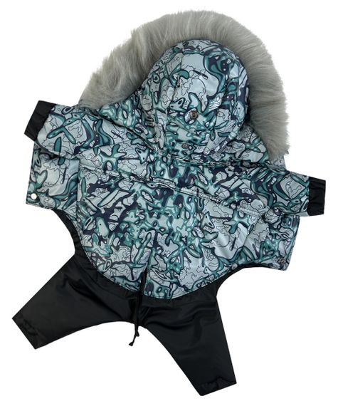 Комбінезон зі знімними штанами абстракція CO-31 | Зображення 2