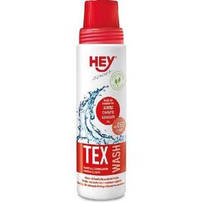 Засіб для прання мембранних тканин HeySport Tex Wash 250 мл, Гель прання мембрани Goretex Sympatex, Засіб heysport