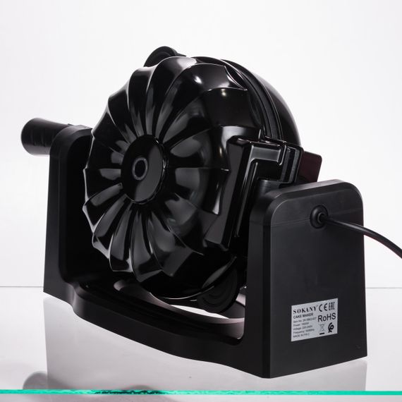 Кексниця електрична 1800 Вт з антипригарним покриттям 37×17×18 (см) Чорна SK-BBQ-837 | Зображення 8