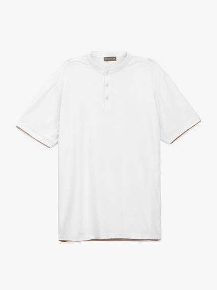 Футболка однотонна чоловіча GENUA G01215-0002 2XL Білий shop (2000999632983)
