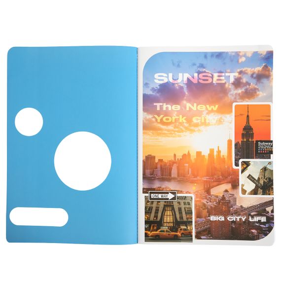 Зошит у клітинку А4 YES Sunset city 682019 60 аркушів | Зображення 2