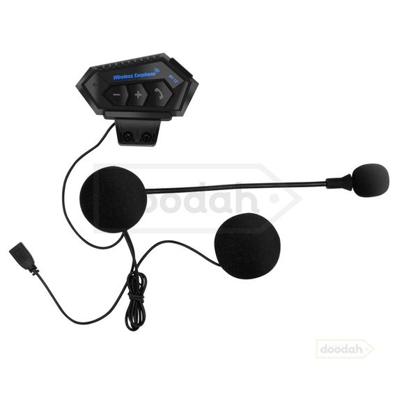 Мотогарнітура Bluetooth BT12 FLEX - Hands-Free / Stereo / 500mAh / IP67. Гарантія 6 міс. | Зображення 3