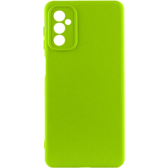 Чехол Silicone Cover Lakshmi Full Camera (A) для Samsung Galaxy M14 5G Full camera, Салатовий/Neon Green