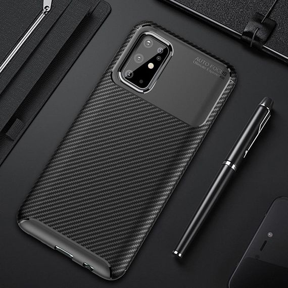 Противоударный чехол AF Samsung S20 Plus чорний