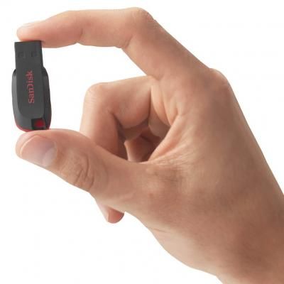 USB флеш накопичувач SanDisk 128GB Cruzer Blade USB 2.0 (SDCZ50-128G-B35) | Зображення 6