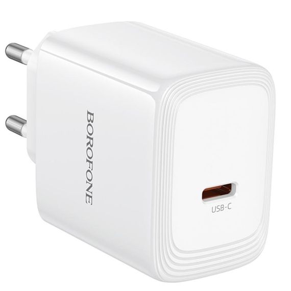 МЗП Borofone BN33 Fuente PD40W (1USB-C) White | Зображення 4