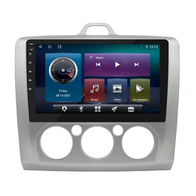Штатная магнитола Lesko для Ford Focus II (North America) 2007-2010 экран 9" 4/32Gb/ 4G/ Wi-Fi/ CarPlay GPS