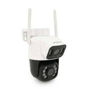 4 + 2Мп Wi-Fi/LAN видеокамера двумя объективами SD/карта PP-IPC35D4MP25 PTZ