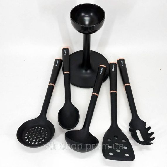 Кухонне приладдя з тефлоновим покриттям, Пристосування для кухні, Набір ополоників для кухні LZ-29 | Зображення 1