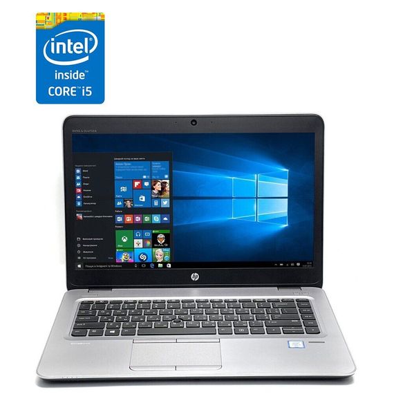Ноутбук HP EliteBook 840 G3 / 14" (1920x1080) TN / Intel Core i5-6300U (2 (4) ядра по 2.4 - 3.0 GHz) / 8 GB DDR4 / 120 GB SSD / Intel HD Graphics 520 / WebCam / АКБ не держит б/у