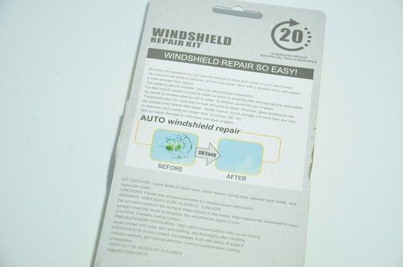 Набір для ремонту вітрового лобового скла ремкомплект Windshield | Зображення 5