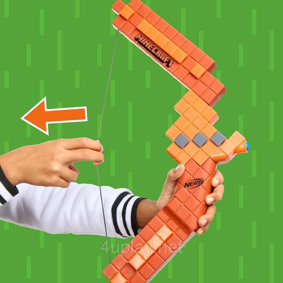 Лук Майнкрафт Hasbro Nerf Minecraft Bow Dart Blaster | Зображення 5