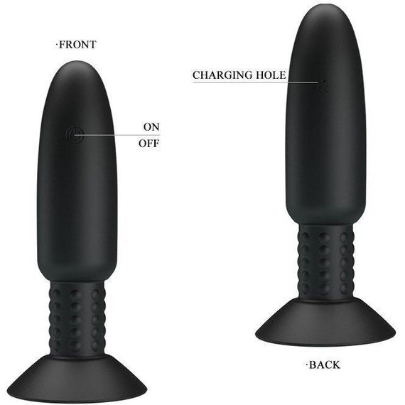 Анальная пробка з пультом керування PRETTY LOVE BEADED sexstyle | Зображення 8