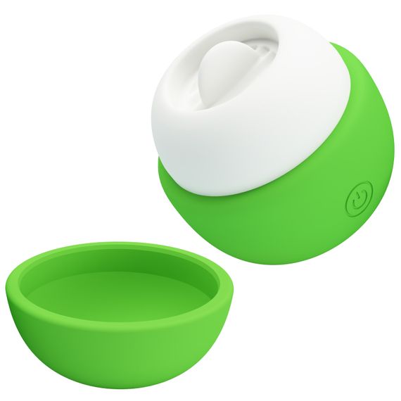Кліторальний стимулятор - Pretty Love Apple Secret Green, 12 licking settings | Зображення 4