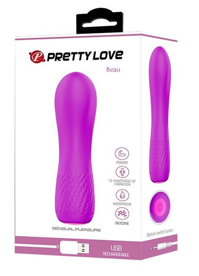 Вібратор серії Pretty Love - BEAU, BI-014546-1 Sex Aura | Зображення 7