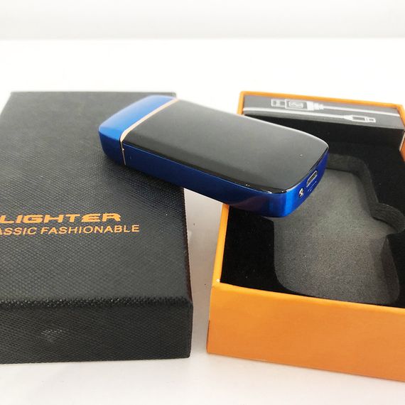 Електронна сенсорна запальничка USB ZGP-70 Акумуляторна LM-185 запальничка подарункова | Зображення 9