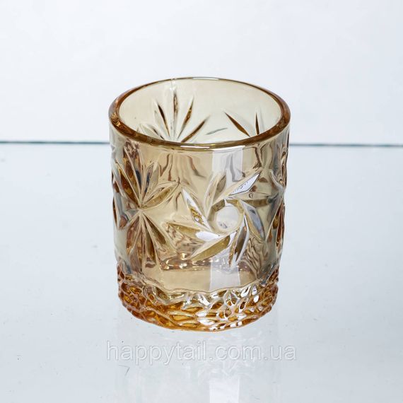 Набір чарок для віскі Shot glass 6 штук по 75 мл коричневий HP-17-39 | Зображення 2