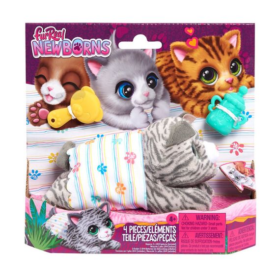 Інтерактивна іграшка "Кошеня" Furreal 28073 серії "Newborns" | Зображення 9