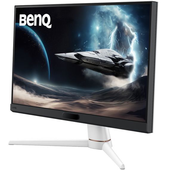 TFT 24.5" BenQ EX251, IPS, 220Hz, HDMI x2, DP, USB-C, колонки, білий | Зображення 6
