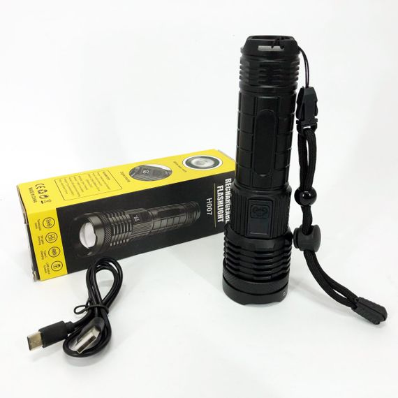 Мощный светодиодный фонарь, Лед фонарь мощный на улицу с возможностью зарядки MQ-34 | Зображення 3