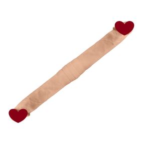 Фалоімітатор двосторонній SIlexD Billy-Joe Double Dong M Flesh, двошаровий, силікон+Silexpan sexstyle