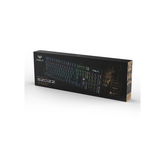 Клавіатура Aula S2022 KRGD Blue Hot-Swap USB UA Black (6948391202235) | Зображення 8