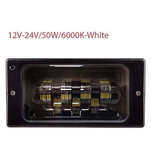 Фари дод. модель LADA/2110-14/LD-519 L3-W/12-24V/50W/7LED-6000K