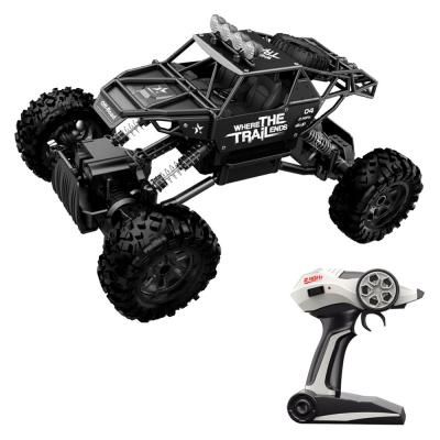 Радиоуправляемая игрушка Sulong Toys OFF-ROAD CRAWLER WHERE THE TRAILENDS Black 1:14 (SL-121RHMBl) | Зображення 1
